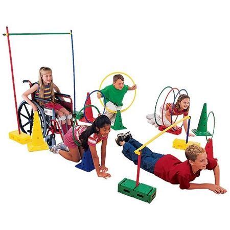 Pin by C on Adapted Wheelchair PE | Obstacle course, Adapted physical education, Adaptations