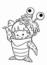 Monster Inc coloring Pages To Download And print For free sketch template