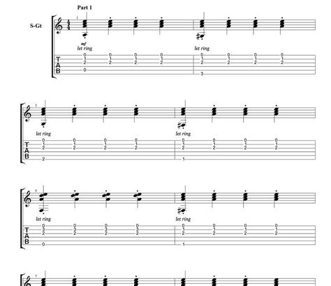 Tool Guitar Tab