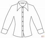 Blouse Coloring Clipartmag Drawing Sketch Page sketch template