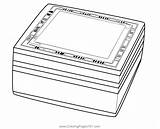 Wooden Box Coloring Page For Kids  Free Antiques Printable sketch template