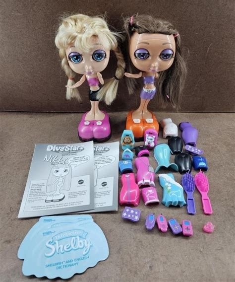 2 Mattel Diva Starz Nikki & Alexa Dolls | Live and Online Auctions on HiBid.com