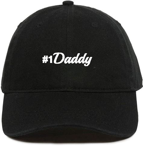 "#1 Daddy" Baseball Cap Embroidered Dad Hat Cotton Adjustable - ByBuyBox