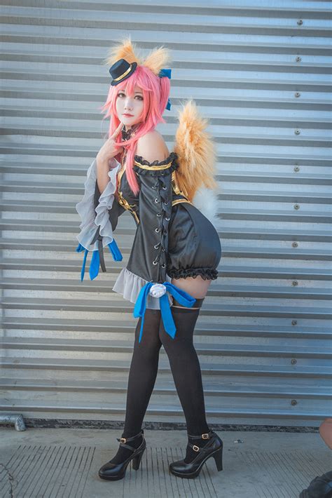 Fate Grand Order Fate/Extra CCC Caster Tamamo no mae cosplay costume C – fortunecosplay