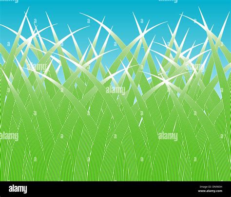 Stylized grass blades Stock Vector Images - Alamy