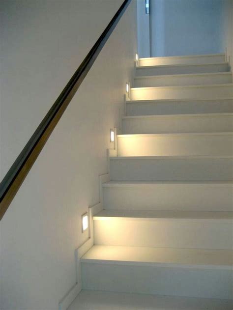 Pin by Raymond on lighting | Stair lights, Stairway lighting, Led stair lights