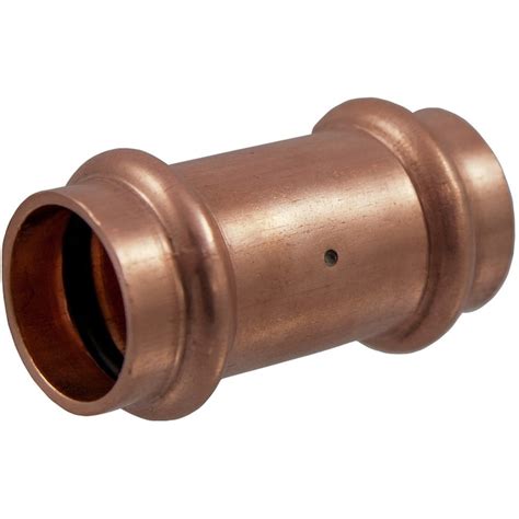 NIBCO 3/4-in Copper Press-Fit Coupling Fittings in the Copper Fittings department at Lowes.com
