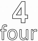 Four Coloring Page Coloring Pages sketch template