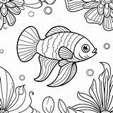 Betta Fish Coloring Page 70564 55843 sketch template