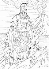 Athenas Spear Coloring Pages sketch template