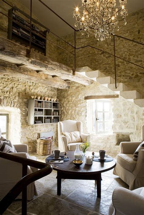 Brick And Stone Wall Ideas (38 House Interiors)