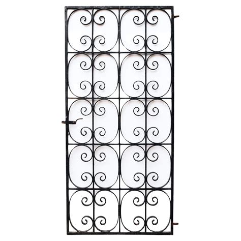 Reclaimed Wrought Iron Gate at 1stDibs | reclaimed iron gates