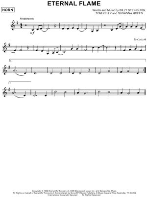 "Eternal Flame" Sheet Music - 23 Arrangements Available Instantly - Musicnotes