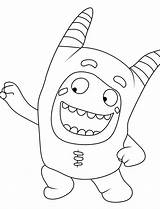Ausmalbilder Colorir Pogo Coloriage Saute Dinokids Imprimir Ludinet  sketch template