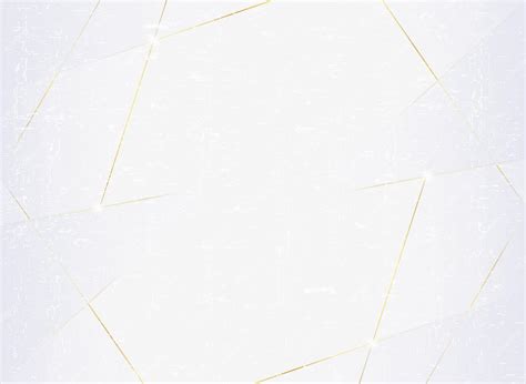 Premium Vector | White and silver geometric background with golden lines and sparkles