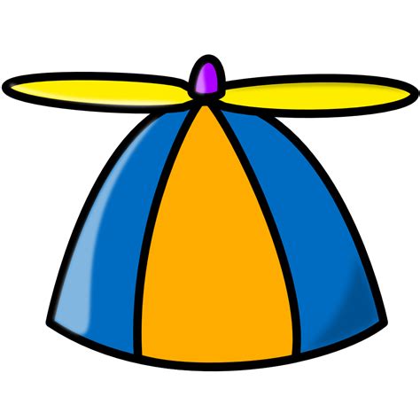 OnlineLabels Clip Art - Propeller Hat