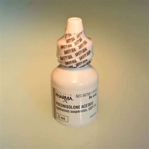 Prednisolone Acetate 1% Ophthalmic Suspension 5ml | Animal Eye ...