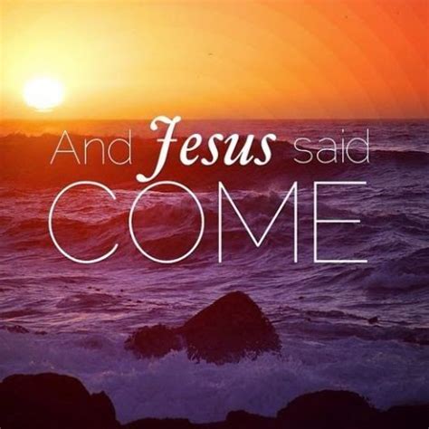 Then Jesus said, “Come to me, all of you who are weary and carry heavy ...