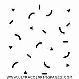 Confetti Coloring Pages  Ultra sketch template