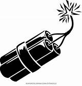 Dynamite  Free Printable Papercraft Templates sketch template