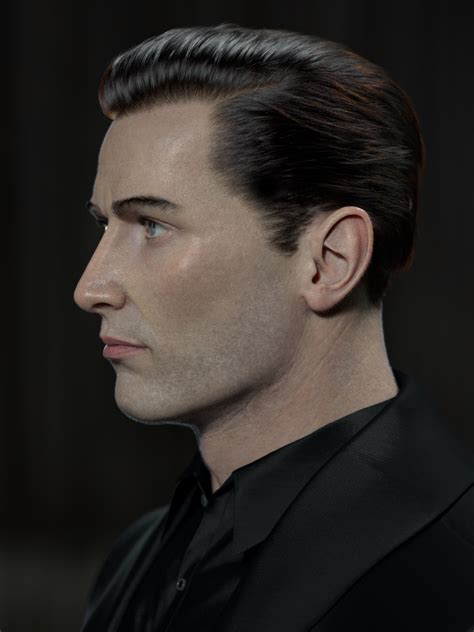ArtStation - Bruce Wayne / concepto de cabeza de Batman, Sergey Konovalov | Classic mens haircut ...