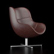 White Leather Swivel Chair 3D Model $22 - .max .obj .unknown .fbx .c4d - Free3D