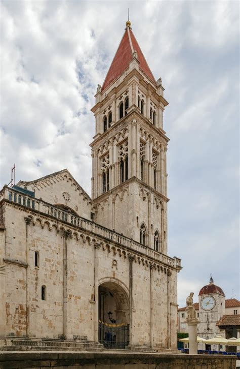 Trogir Cathedral, Croatia stock photo. Image of city - 112518556