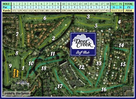 The Florida Golf Course Seeker: Deer Creek Golf Club