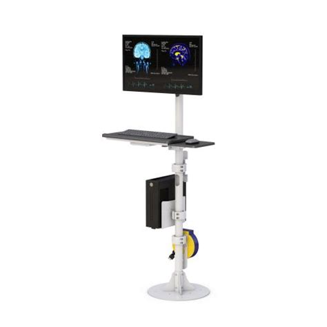 Industrial Computer Stand Floor Mount – Suspending Solutions