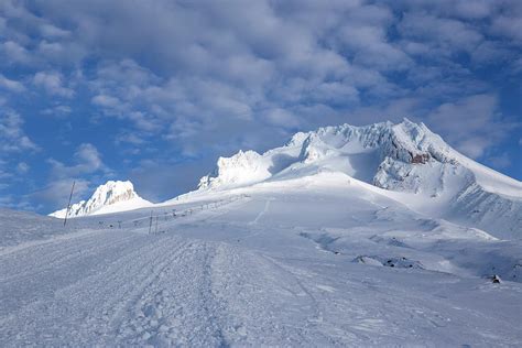 Hiking up Mount Hood Photograph by Lynn Hopwood - Fine Art America