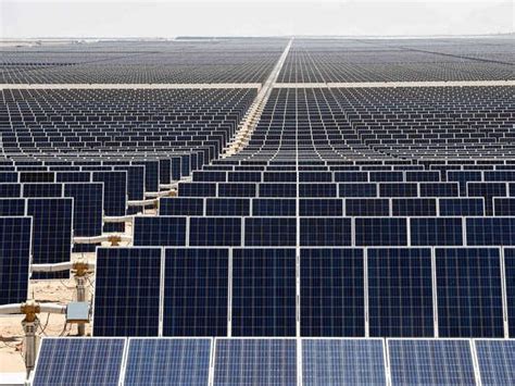 Bhadla Solar Park, India. Spread over a total area of 5,700 hectares with a total capacity of ...