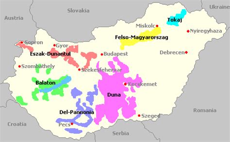 Wine Regions in Hungary