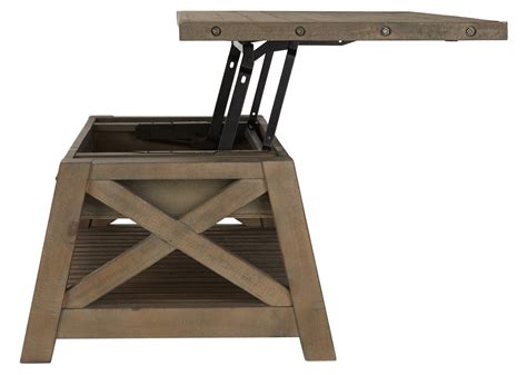 Ironside Lift-Top Coffee Table -Rustic | Urban Barn