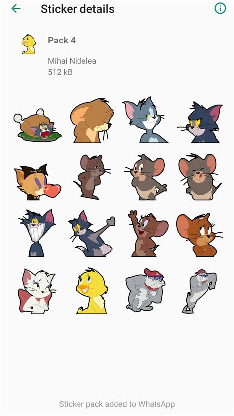 Tom and Jerry Stickers for WhatsApp APK for Android Download