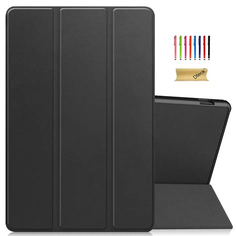 Dteck for Fire Max 11 Tablet Case 2023, Slim Stand Hard Back Shell Protective Smart Case Cover ...