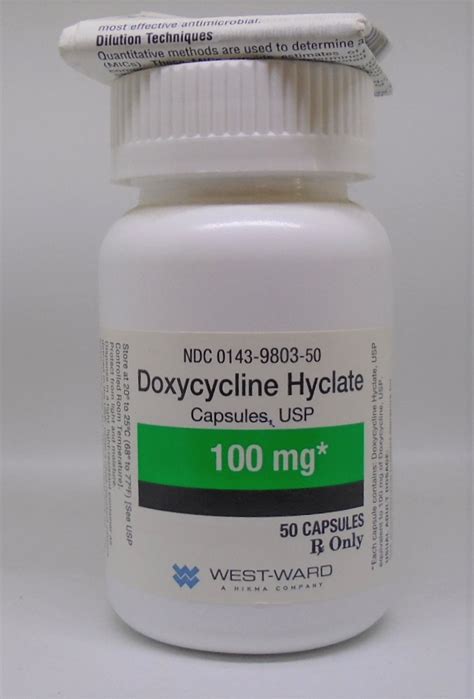 BUY Doxycycline Hyclate - Doxycycline 100 mg by HIKMA Pharmaceuticals ...