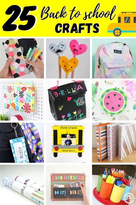 25 Cool School Themed Crafts for Kids | Kids Activities Blog