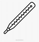 Medical Thermometer Coloring Page  Drawing HD Png Download Kindpng sketch template