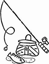 Fishing Lure Coloring Page sketch template