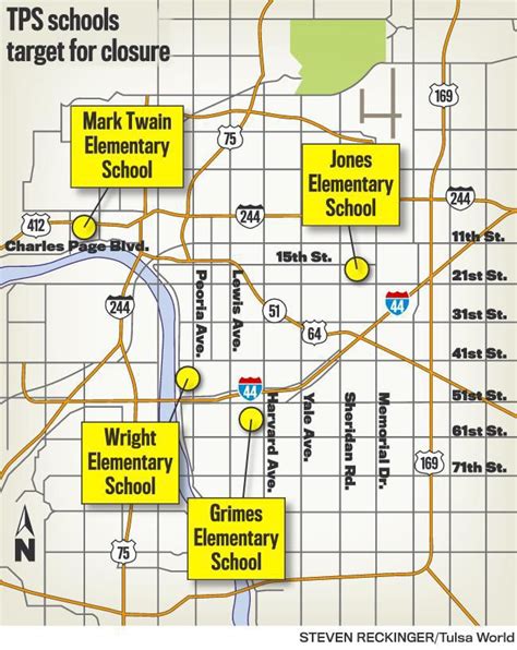 Update: Tulsa Public Schools plans to recommend closing four elementary schools amid $20 million ...