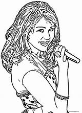 Hannah Montana Miley We Coloring Page 72  Wecoloringpagecom sketch template