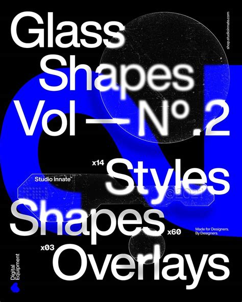 Studio Innate - Glass Shapes Vol.2 - GFXPACK