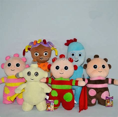 Free Shipping BBC In the night garden plush toys Tombliboos Daisy soft baby dolls for children ...