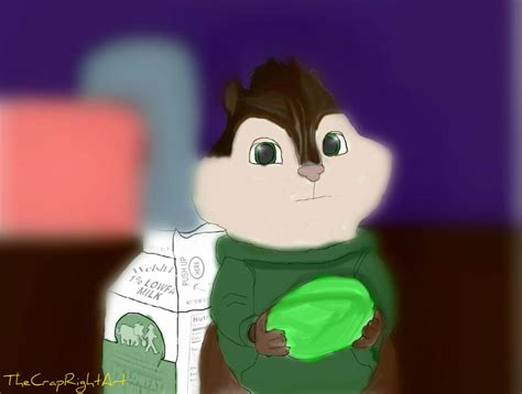 Theodore The Chipmunk by TheCrapRightArt on DeviantArt