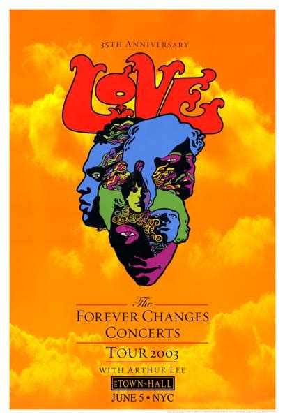 2003 Arthur Lee & Love Forever Changes Tour Poster | Zen Dragon Gallery