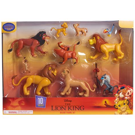 Disney The Lion King Deluxe Figure Set, Figures, Ages 3 Up, by Just ...