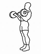 Printable Weightlifting Coloring Pages Pdf Free  Coloringfoldercom sketch template