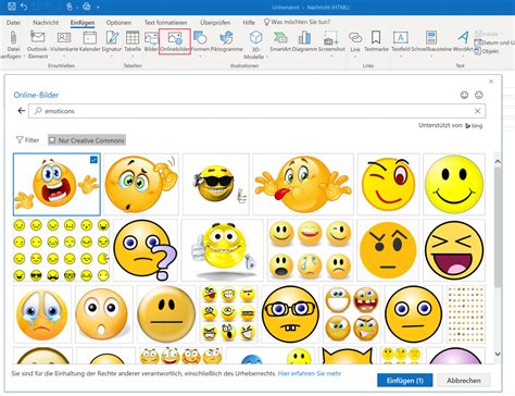 Outlook Smileys ?: Die besten Emojis in Mails einfügen