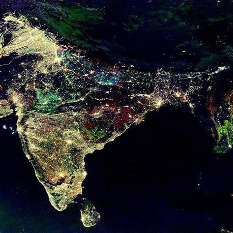 NASA Posted “Real Image” of South India on Diwali Night And Its Amazing!