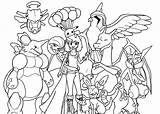 Pokemon For Kids  Coloring Pages sketch template